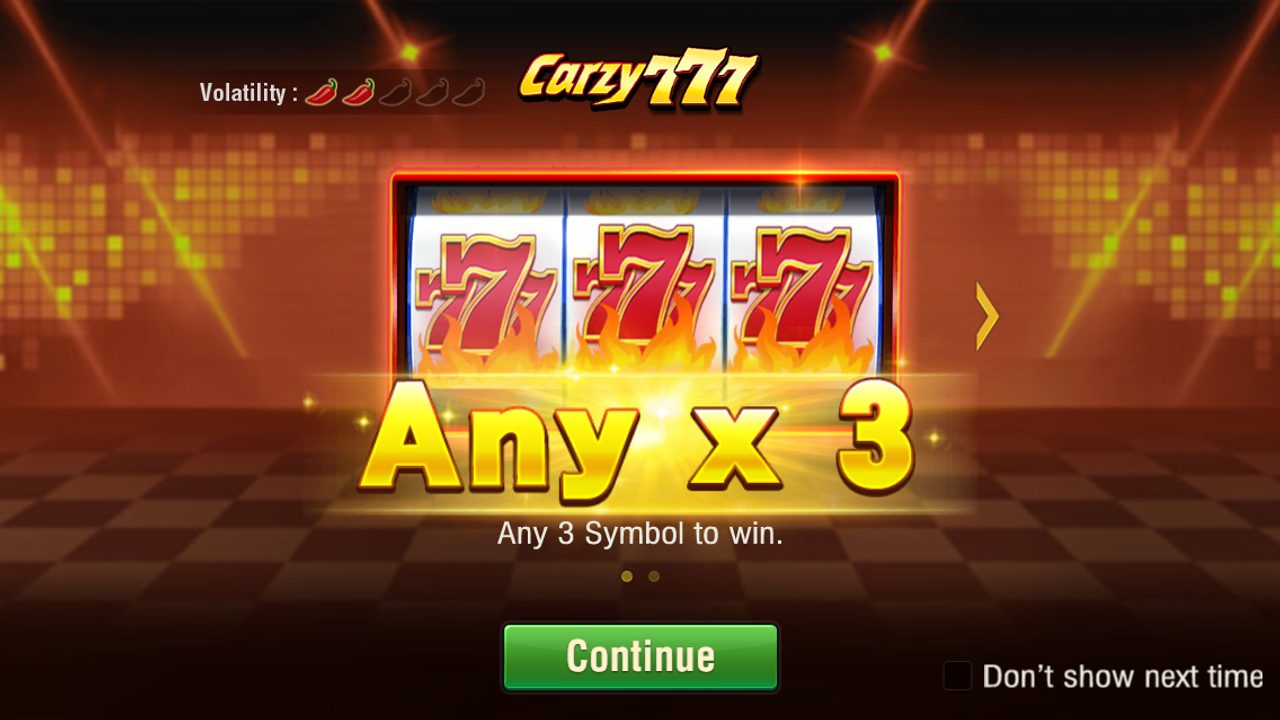 Crazy 777 gameplay screenshot