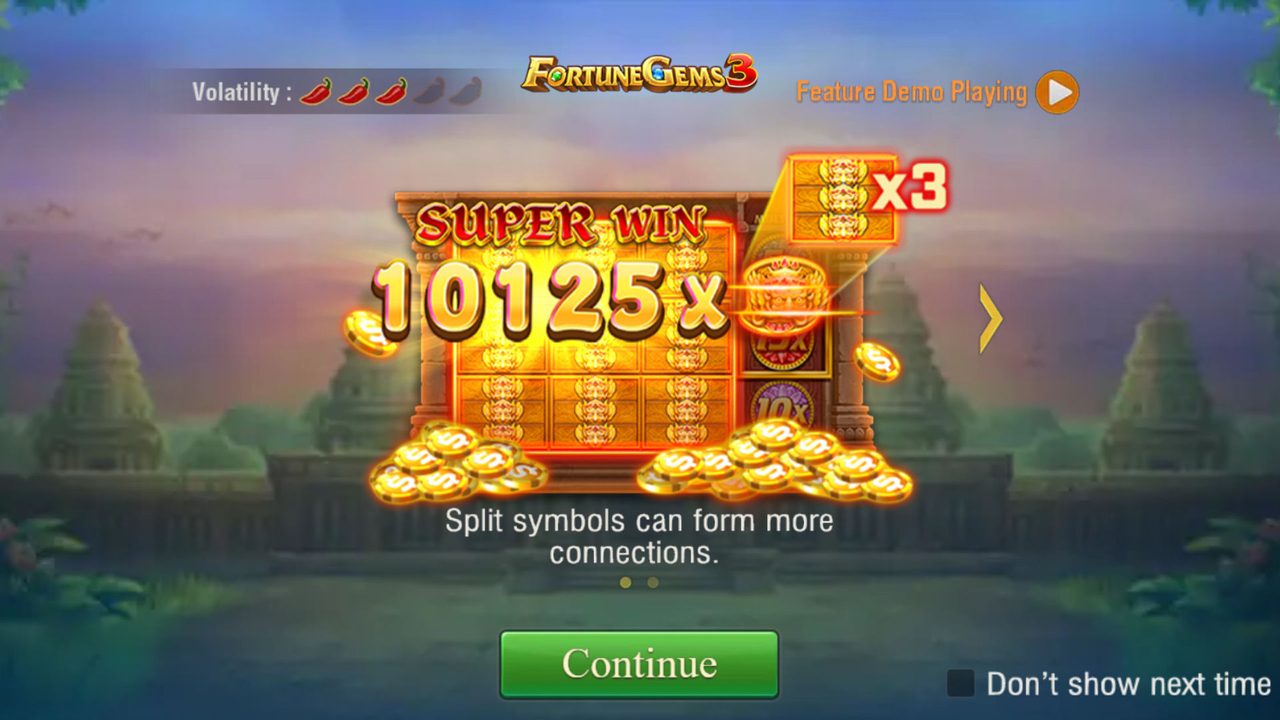 Fortune Gems 3 gameplay screenshot