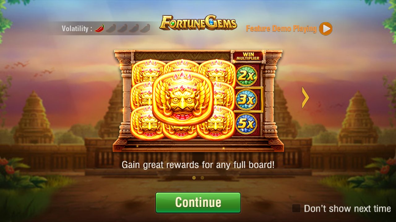 Fortune Gems gameplay screenshot